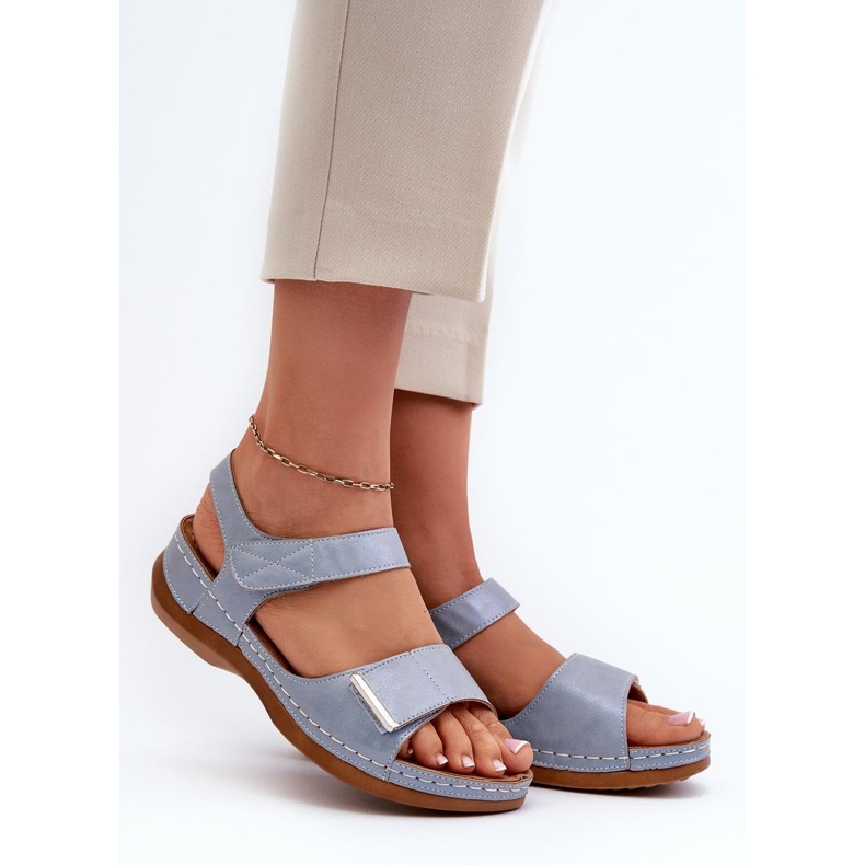Step in style Sandalen Modell Iphiope 22SD98-0146 Blau – Treten Sie ein mit Stil 1