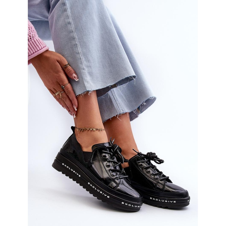 Step in style Schuhe Modell S.Barski LR620 Schwarz – Treten Sie ein mit Stil 1