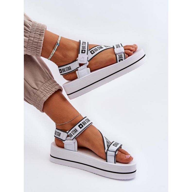 Step in style Sandalen Modell Big Star NN274A526 Weiß – Treten Sie ein mit Stil 1