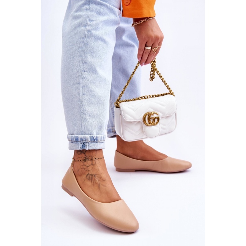 Step in style Ballerinas Modell Stacee 9BL02-1029 Beige – Treten Sie ein mit Stil 1