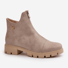 Step in style Stiefel Modell Verietta RMR23123-11 Gold – Treten Sie ein mit Stil gelb 2