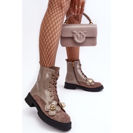 Step in style Stiefel Modell Da MR870-76 Grau/Braun – Treten Sie ein mit Stil 1