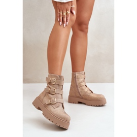 Step in style Modell Ciascia HB-277 Beige Stiefel – Treten Sie mit Stil ein 1