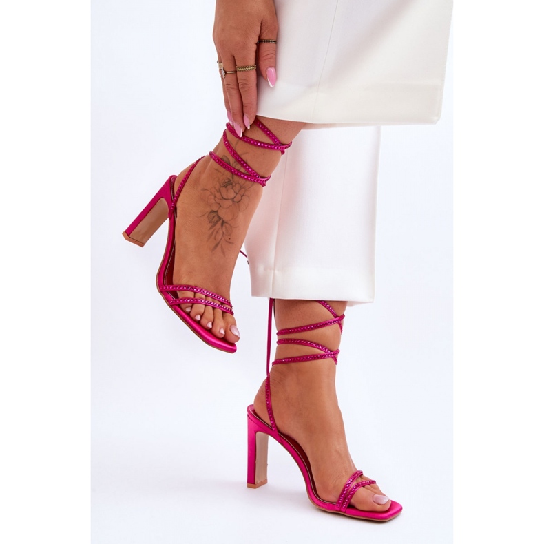 Step in style Sandalen Modell Nessy H8-508 Fuchsia – Treten Sie ein mit Stil rosa 1