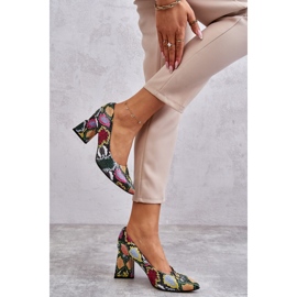 Step in style Pumps Modell Lewski Shoes 3277 Wąż Mehrfarbig – Treten Sie ein mit Stil 2