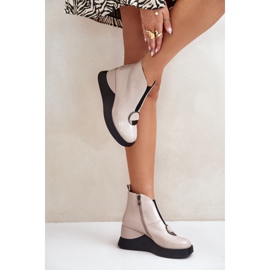 Step in style Stiefel Modell Da MR880-136 Beige – Treten Sie ein mit Stil 1