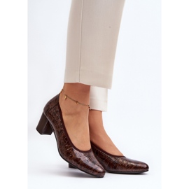 Step in style Pumps Modell Cynania 58307 Braun – Treten Sie ein mit Stil 1