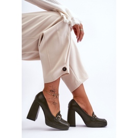 Step in style Pumps Modell Rouse M047 Grün – Treten Sie mit Stil ein 1