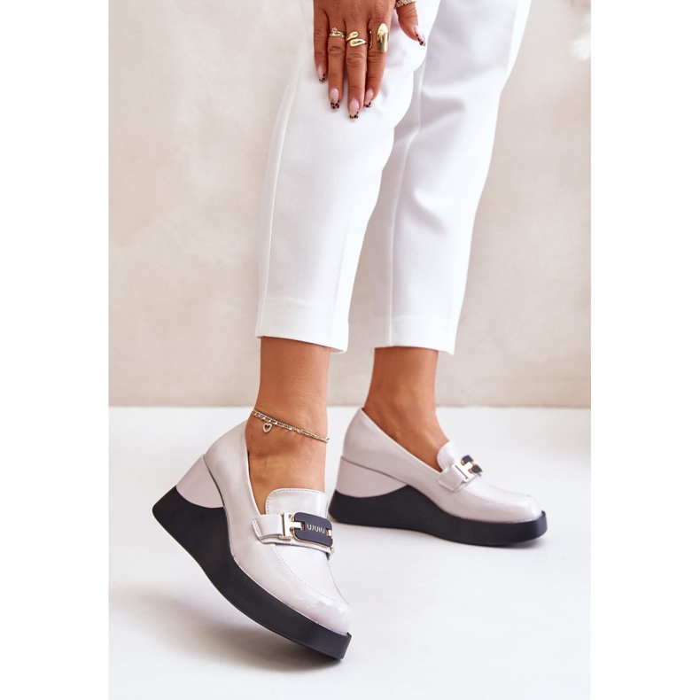 Step in style Mokassins Modell Vinceza 58337 Grau – Treten Sie ein mit Stil 1