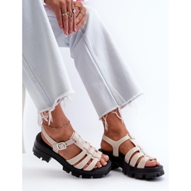 Step in style Sandalen Modell Zaxy NN285040 Hellbeige – Treten Sie ein mit Stil 1