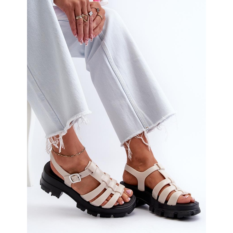 Step in style Sandalen Modell Zaxy NN285040 Hellbeige – Treten Sie ein mit Stil 1