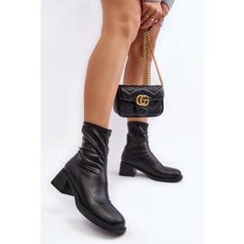 Step in style Stiefel Modell Aphroteia 23BT35-6449 Schwarzes Leder – Treten Sie ein mit Stil 1