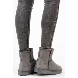 Kylie Schneestiefel aus Wildleder grau 1