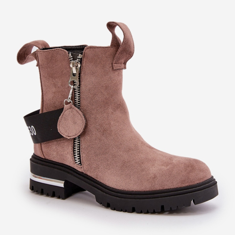 Step in style Stiefel Modell Calvaro NC1279 Dunkelbeige – Treten Sie ein mit Stil 2