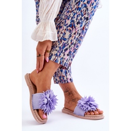 Step in style Sandalen-zehenstegsandalen Modell Giorgia LS-118 Violett – Treten Sie ein mit Stil lila 1