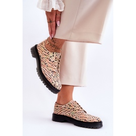 Step in style Oxford-Schuhe Modell Maciejka 04087-18 Orange/Schwarz – Treten Sie ein mit Stil 1