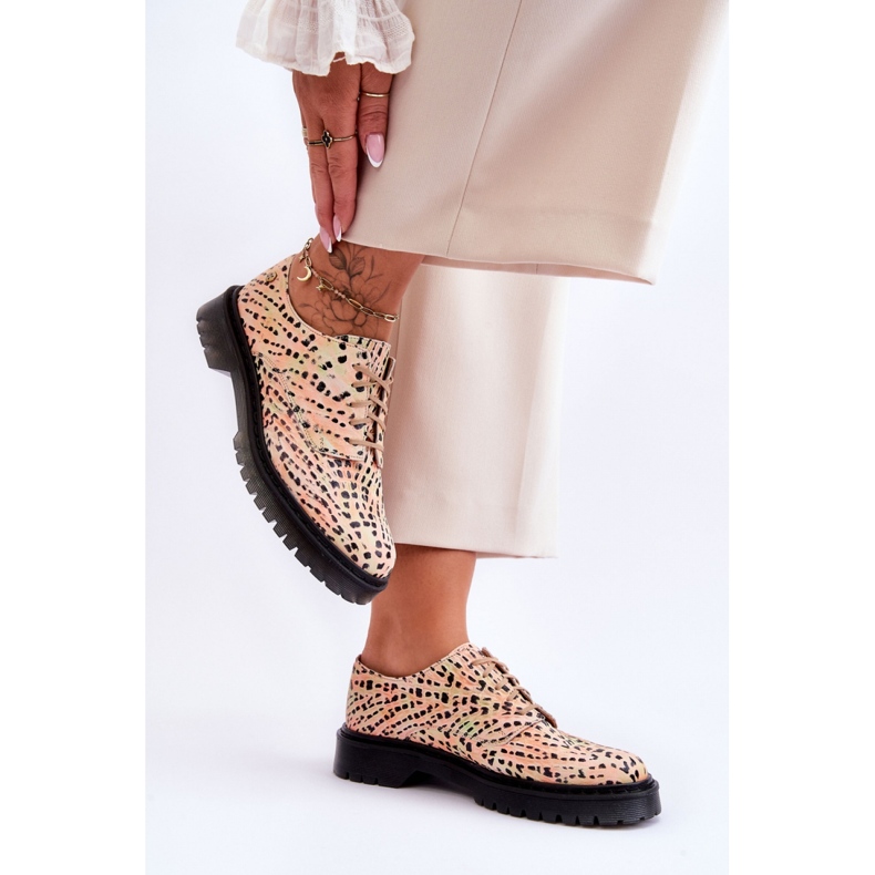 Step in style Oxford-Schuhe Modell Maciejka 04087-18 Orange/Schwarz – Treten Sie ein mit Stil 1