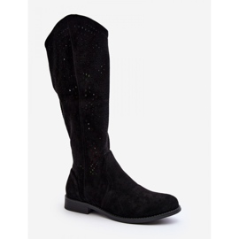 Step in style Modell S.Barski HY66-150 Schwarze Stiefel – Treten Sie mit Stil ein 2