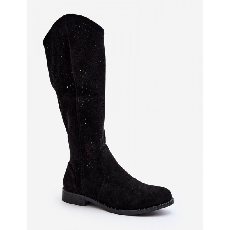 Step in style Modell S.Barski HY66-150 Schwarze Stiefel – Treten Sie mit Stil ein 2