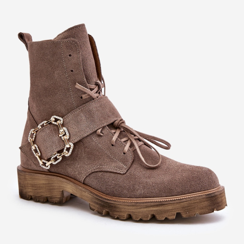 Step in style Stiefel Modell Zazoo 2951/037 Dunkelbeige – Treten Sie ein mit Stil 2