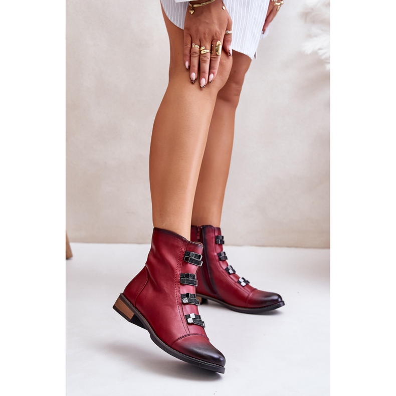 Step in style Stiefel Modell Evalith ASA62-30 Bordo – Treten Sie mit Stil ein rot 1