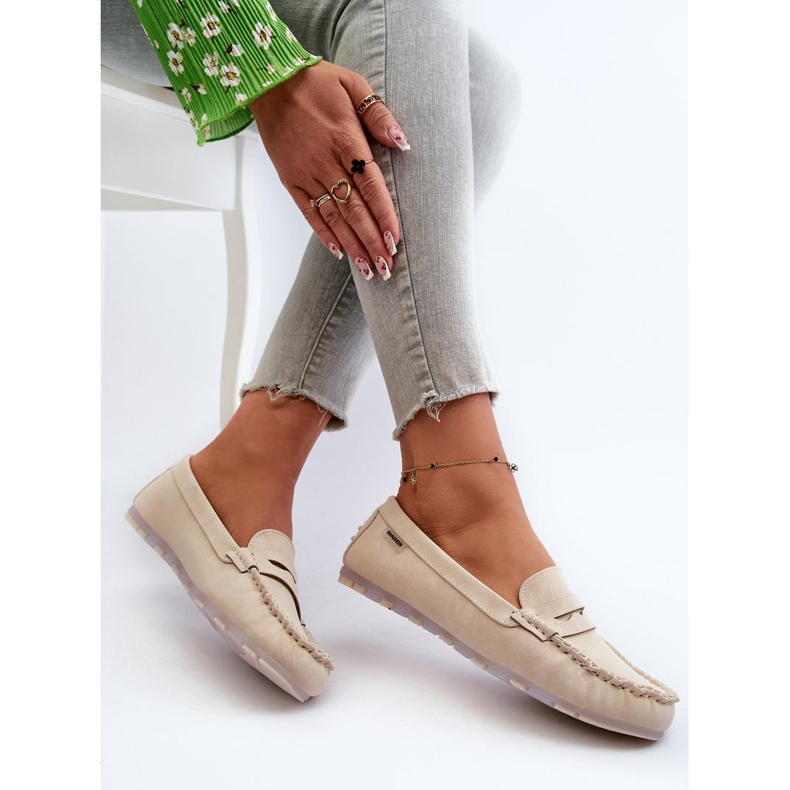Step in style Mokassins Modell Celoria M502-8 Hellbeige – Treten Sie ein mit Stil 1