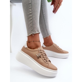 Step in style Sportschuhe Modell Pernalia Y138-63 Braun – Treten Sie ein mit Stil 2