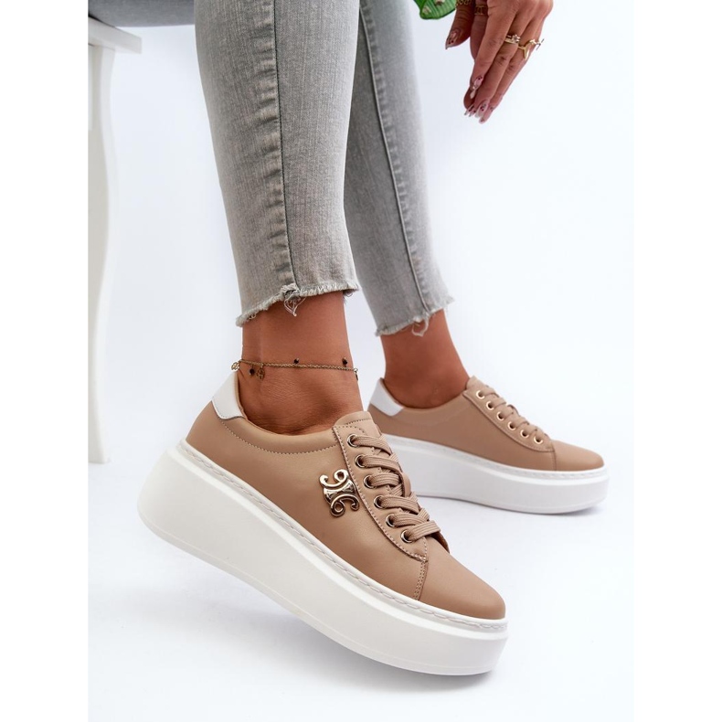 Step in style Sportschuhe Modell Pernalia Y138-63 Braun – Treten Sie ein mit Stil 2