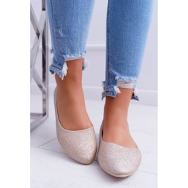 Step in style Ballerinas Modell Tiffy CC200P Gold – Treten Sie ein mit Stil gelb 1