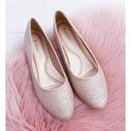 Step in style Ballerinas Modell Tiffy CC200P Gold – Treten Sie ein mit Stil gelb 2