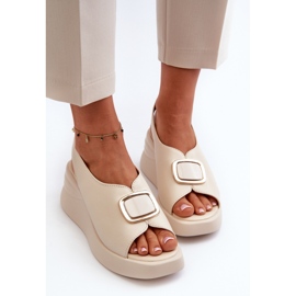 Step in style Sandalen Modell Salvania 24SD08-6865 Beige – Treten Sie ein mit Stil 2