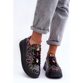 Sportschuhe Modell Maciejka Mehrfarbig schwarz 1