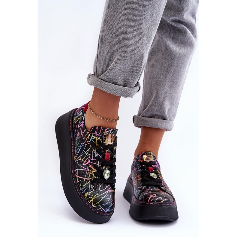 Sportschuhe Modell Maciejka Mehrfarbig schwarz 1