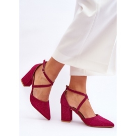 Step in style Pumps Modell Galaxy LY-9237-4 Fuchsia – Treten Sie ein mit Stil rosa 1