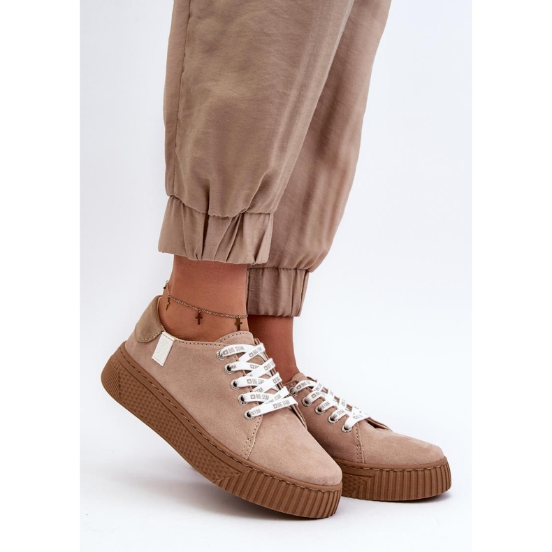 Modell Memory Foam System Big Star Dark Beige Sneakers 1