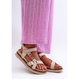 Zazoo 50103 Beige Sandalen 1