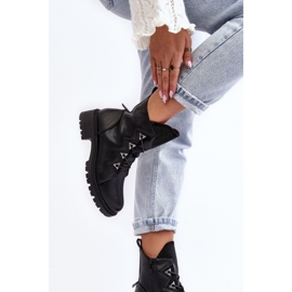 Modell S.Barski HY93-52A Schwarze Stiefel 2