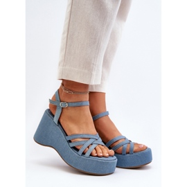 Sandalen Modell FF-20 Blau 1