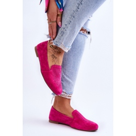 Mokassins Modell LR29515 Fuchsia rosa 2