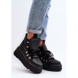 Hohe Sportschuhe Modell Zazoo 3416 Schwarz 1