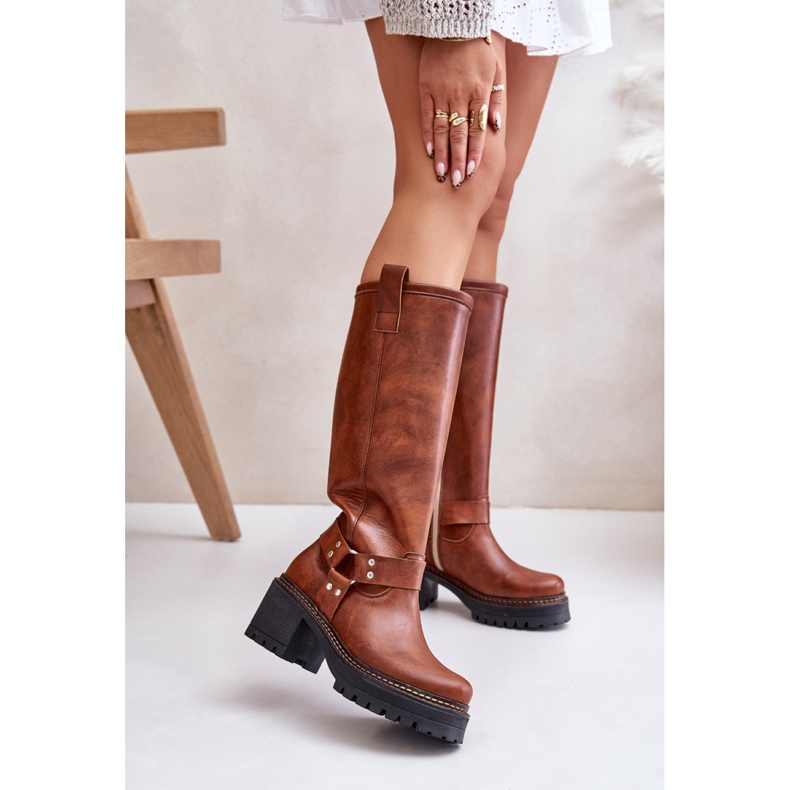 Stiefel Modell Lewski Camel braun 1