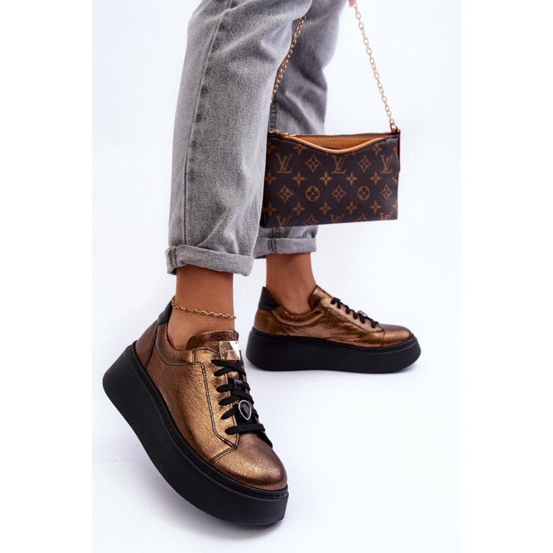 Damen Sportschuhe Maciejka 06191-24 Kupfer braun 1