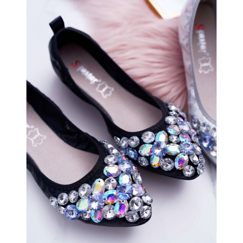 Ballerinas Modell Crystal C87 Schwarz 2