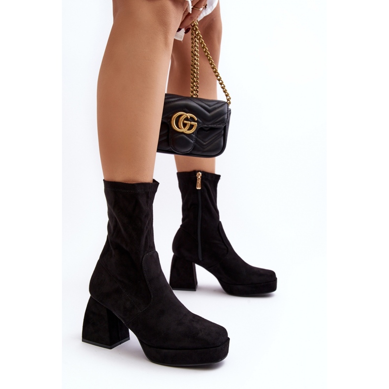 Step in style Stiefel Modell Adelles HP-340 Schwarz – Treten Sie mit Stil ein 1