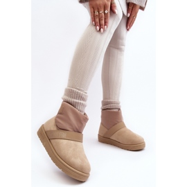 Big Star MM274152 Beige Schneestiefel 1