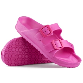 Damen Foam Water Flip Flops 2022F rosa 1