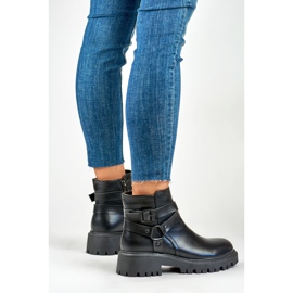 Stiefeletten Modell Aline 250043B-PU Schwarz - PRIMO 2