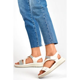 Damensandalen BM051-3019-1W weiß 1