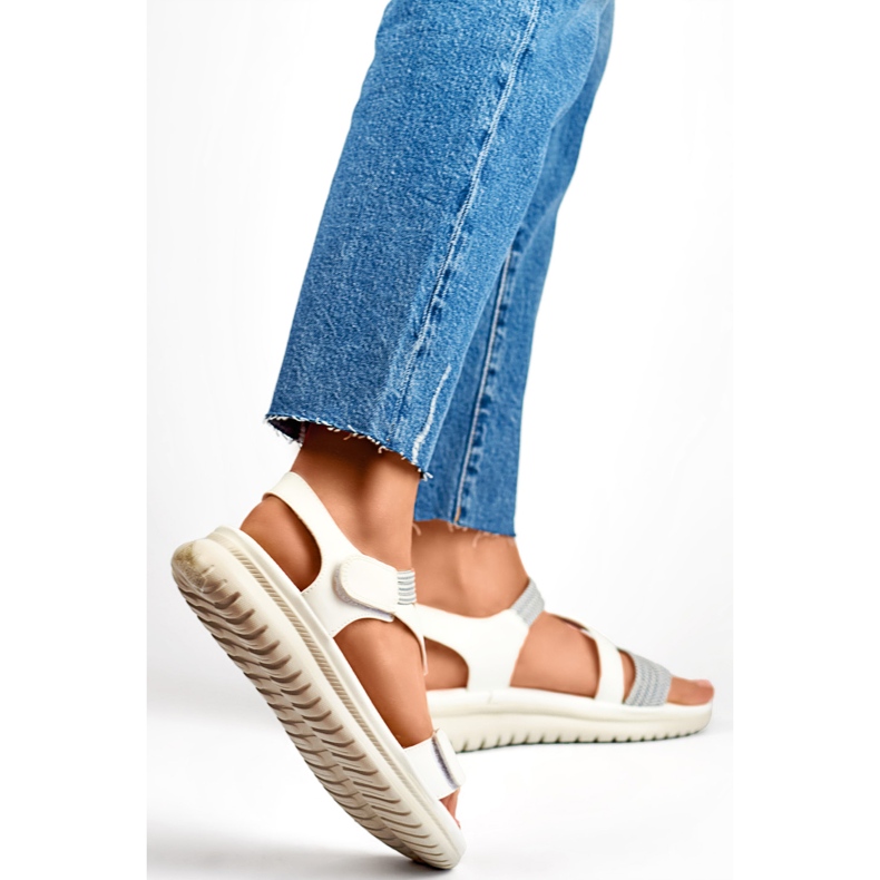 Damensandalen BM051-3019-1W weiß 2