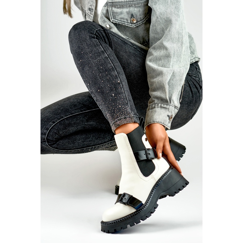 Damen-Arbeiterschuhe GD-BHRX7381W weiß 2